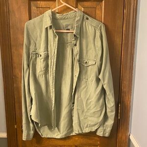 Universal Thread Olive Button Down Shirt
